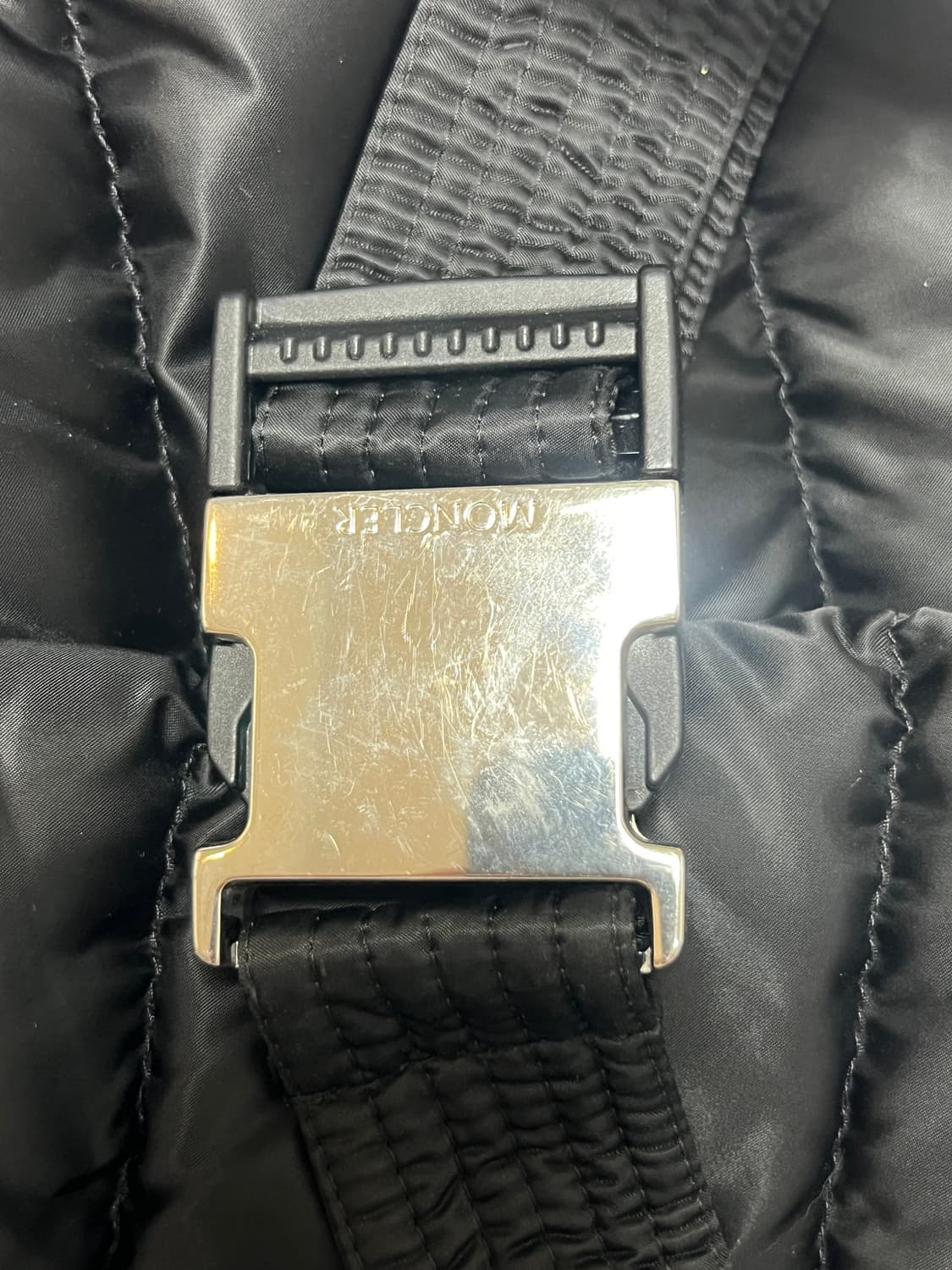 몽클레어 리어지 롱 다운 재킷 패딩 블랙베이지 1사이즈 상품이미지10