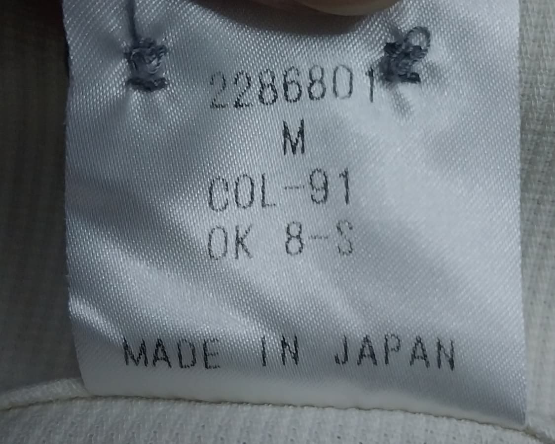 MORFEO 엠보이 자수 포인트 셔츠 M 상품이미지5