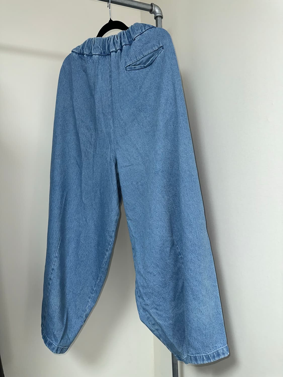 앵글런 데님 벌룬 팬츠 -LIGHT BLUE 상품이미지2