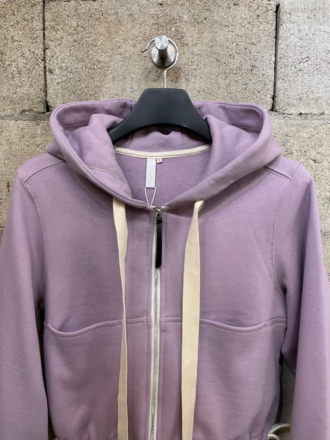 기준 크롭 후드집업  상품이미지2