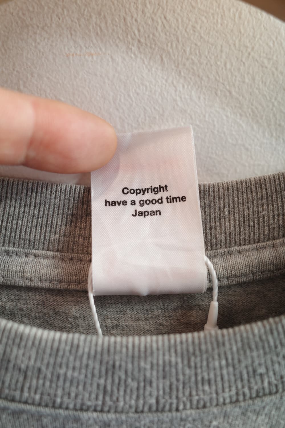 HAVE A GOOD TIME 프린팅 롱슬리브  상품이미지3