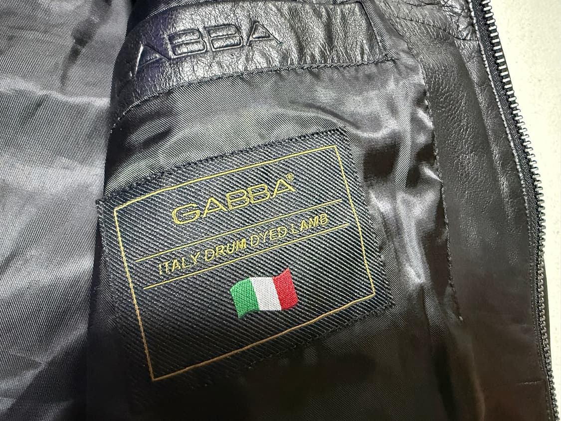 가바 GABBA 가죽 자켓 남성용 100사이즈 상품이미지7