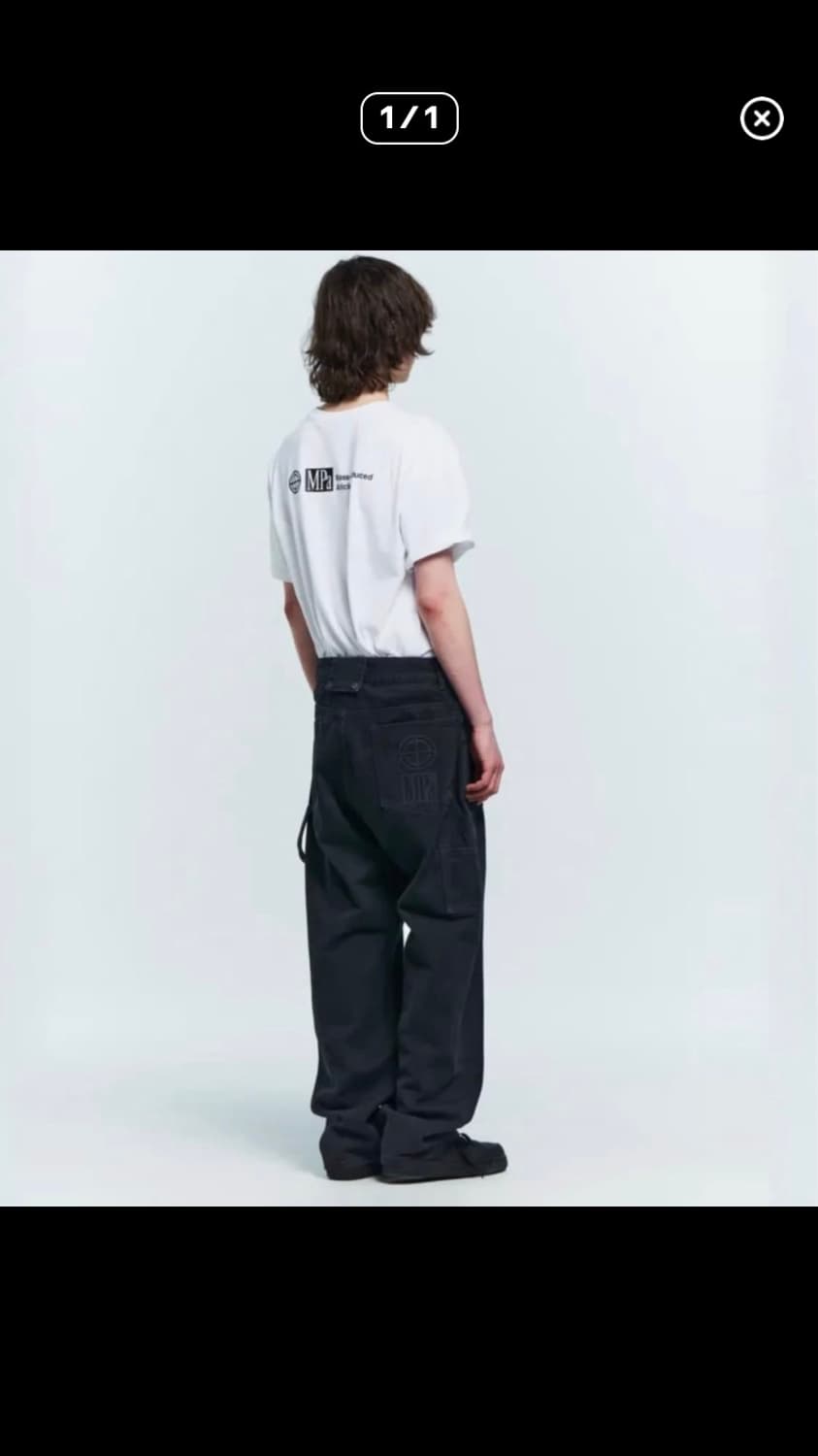 Mpa 페인터 데님 s 블랙 상품이미지1