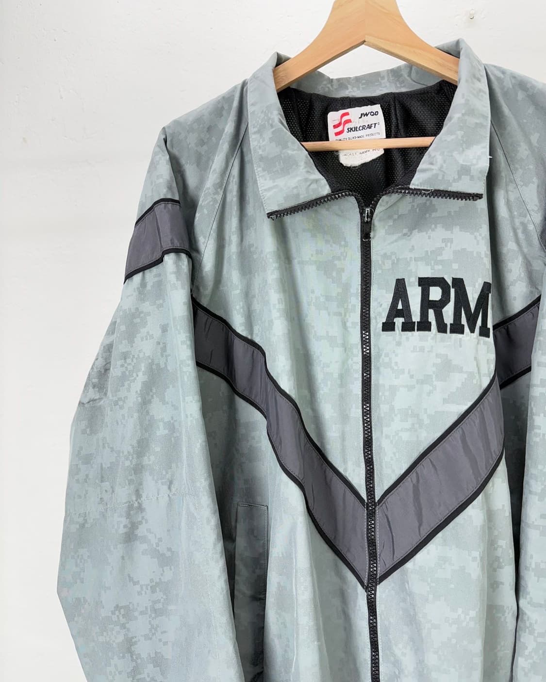 U.S.ARMY IFPU 미육군 그레이 집업 자켓 상품이미지2