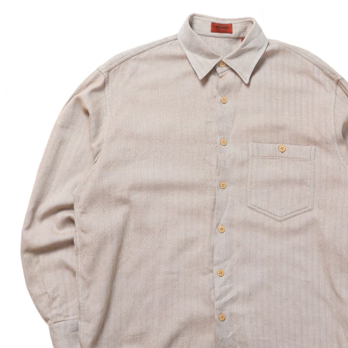 미쇼니 MISSONI Wool Pocket Shirt 
 상품이미지2