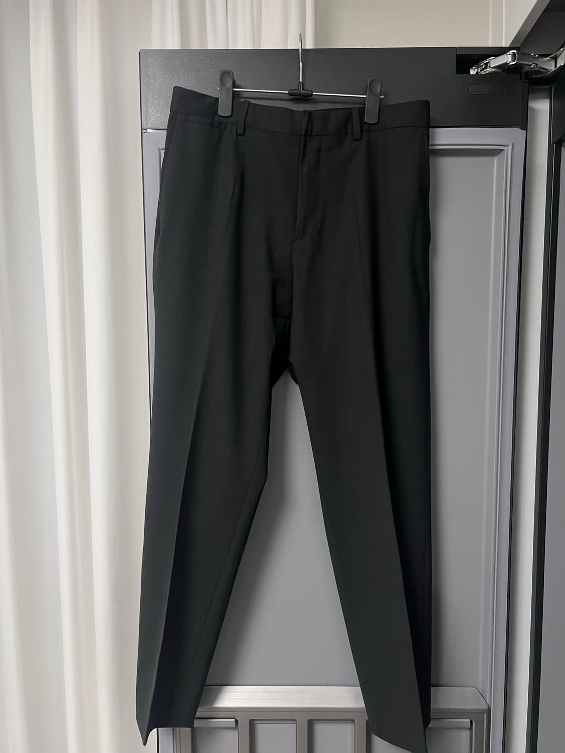 띠어리 뉴테일러 수트 셋업 정장 다크차콜 40 32 상품이미지8