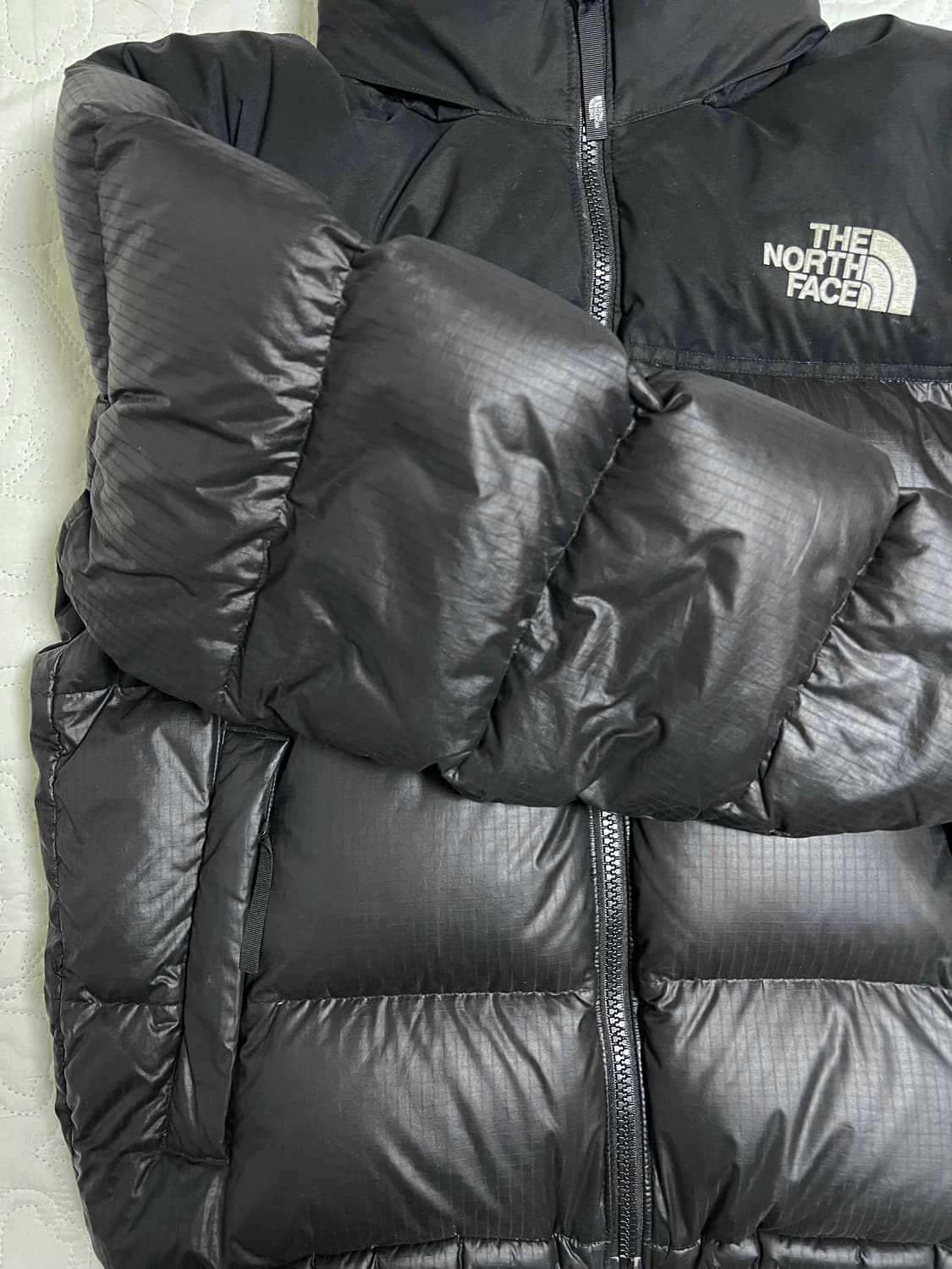 [블랙/L] 노스페이스 화이트라벨 노벨티 눕시 다운 자켓 상품이미지6