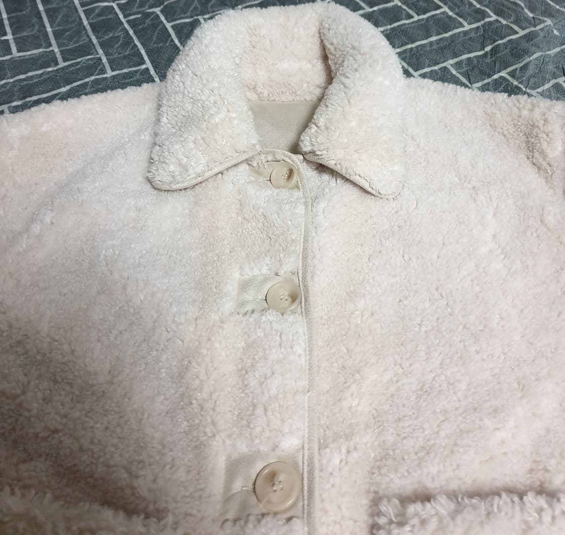 스파오 자켓형 무스탕 양털 뽀글이 자켓 (S) 상품이미지2