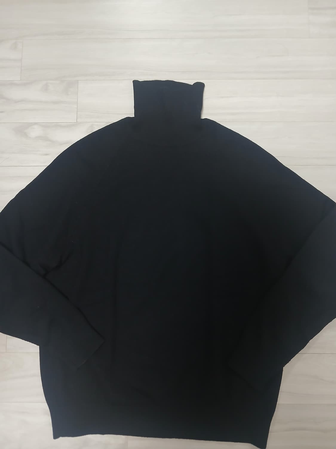 바토너 터틀넥 블랙 2사이즈 상품이미지1