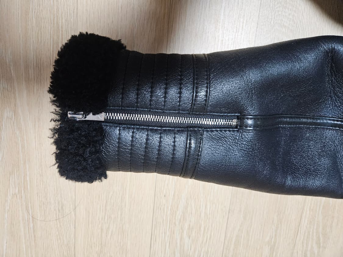 신흥사 무스탕 트리플블랙 xl 사이즈 상품이미지8