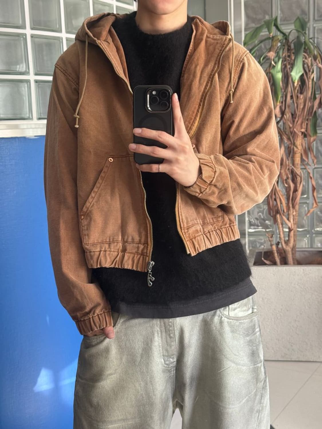 DUCK ZIP PARKA 덕 지퍼 파카 상품이미지1