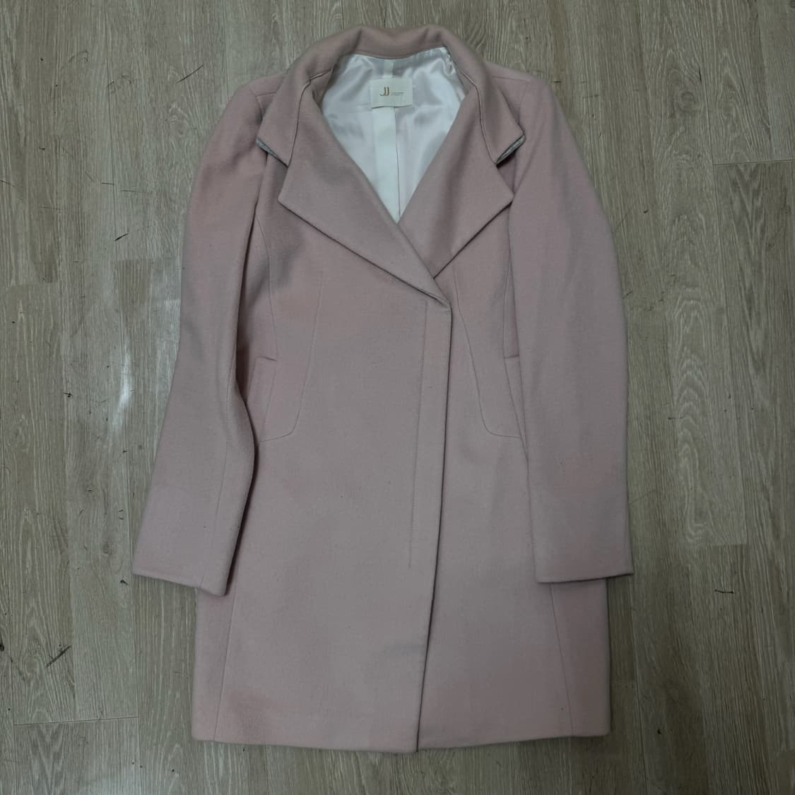 지고트 여성 모직 핑크 코트 44-55  상품이미지1