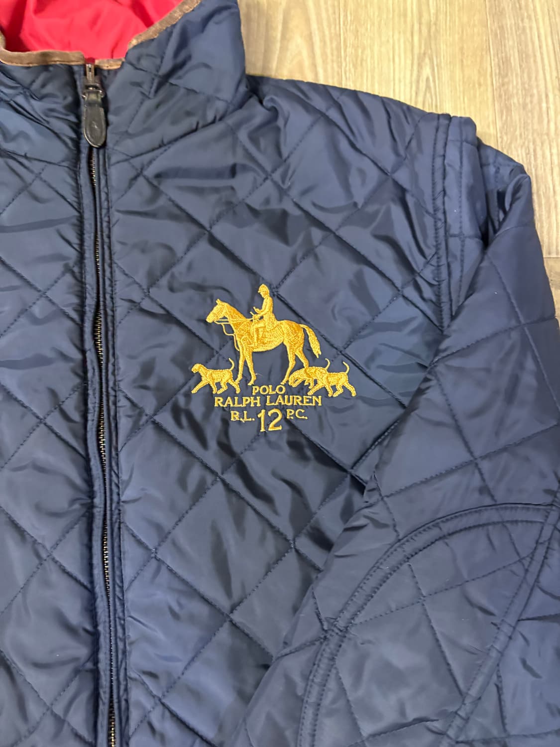 폴로 랄프로렌 양면 퀼팅 자켓 상품이미지2