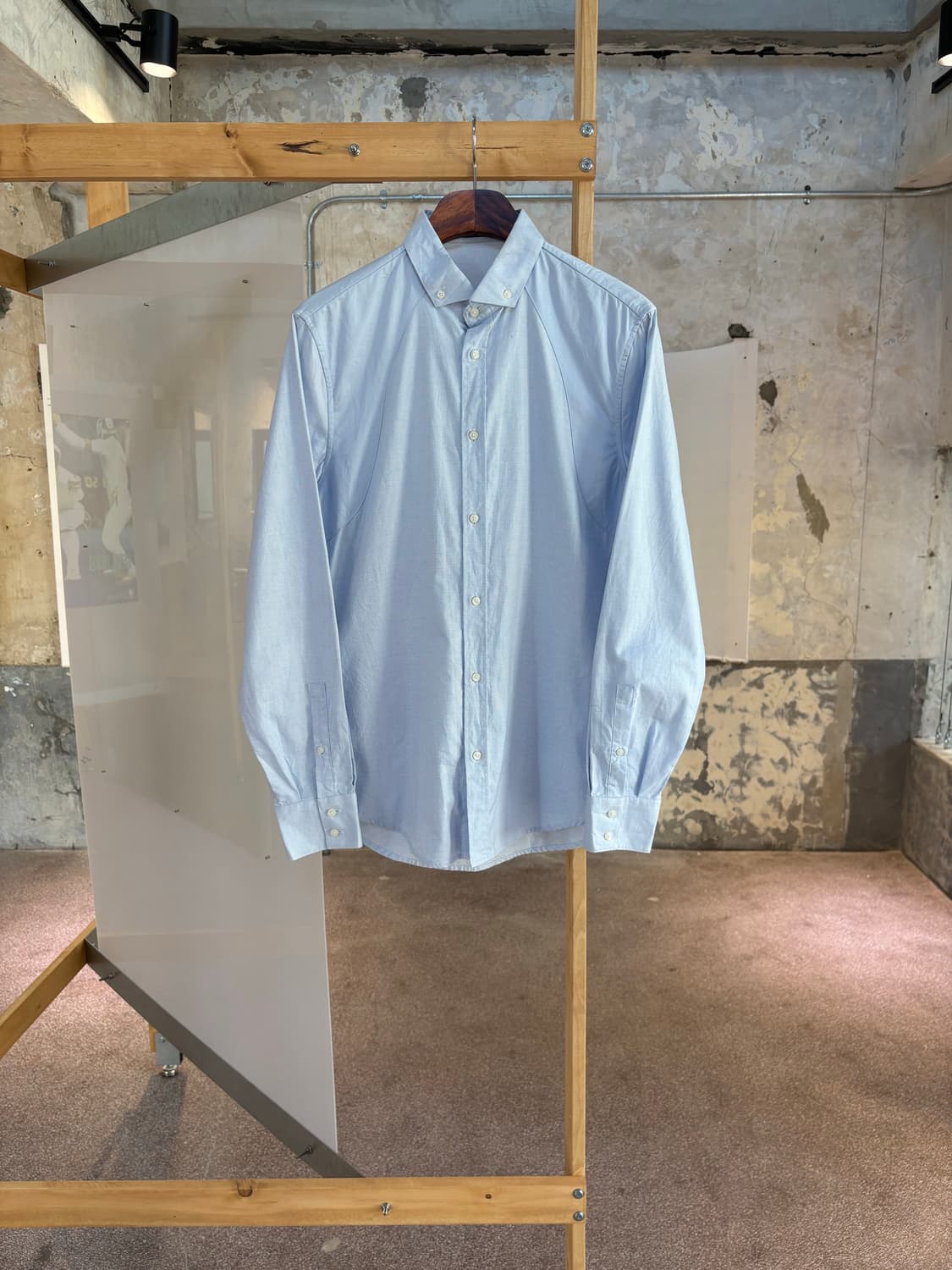 ALEXANDER MCQUEEN Light BLUE SHIRT 상품이미지2