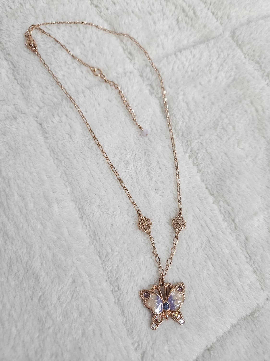 빈티지 안나수이 나비 목걸이 상품이미지2