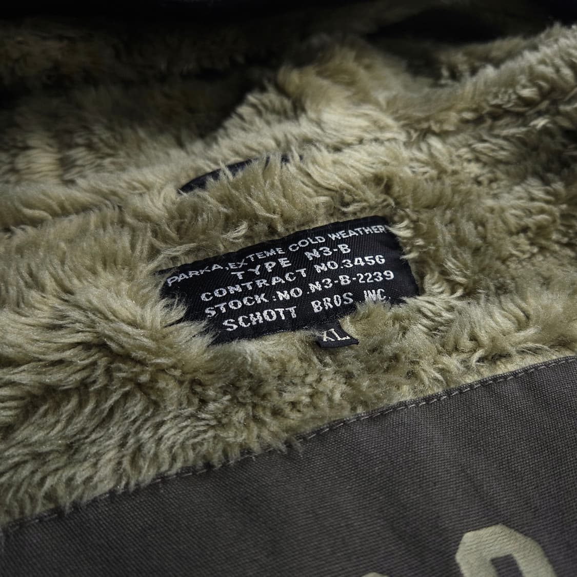 쇼트 USA 오리지널 N-3B 피쉬테일 파카 상품이미지10