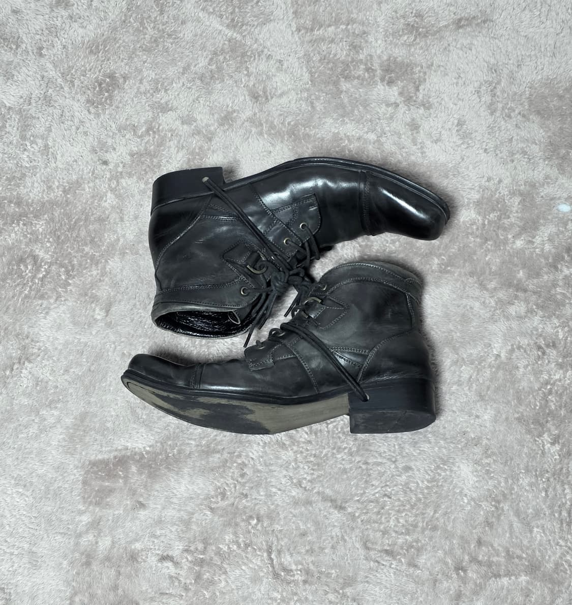 Whoop de doo Lace-through boots 상품이미지1