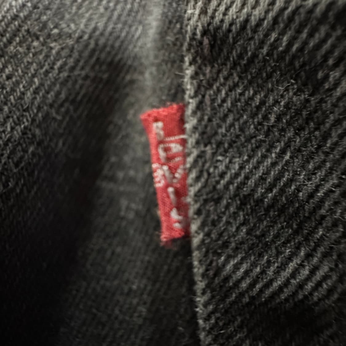 LEVI'S 521 90's usa made black denim 상품이미지4