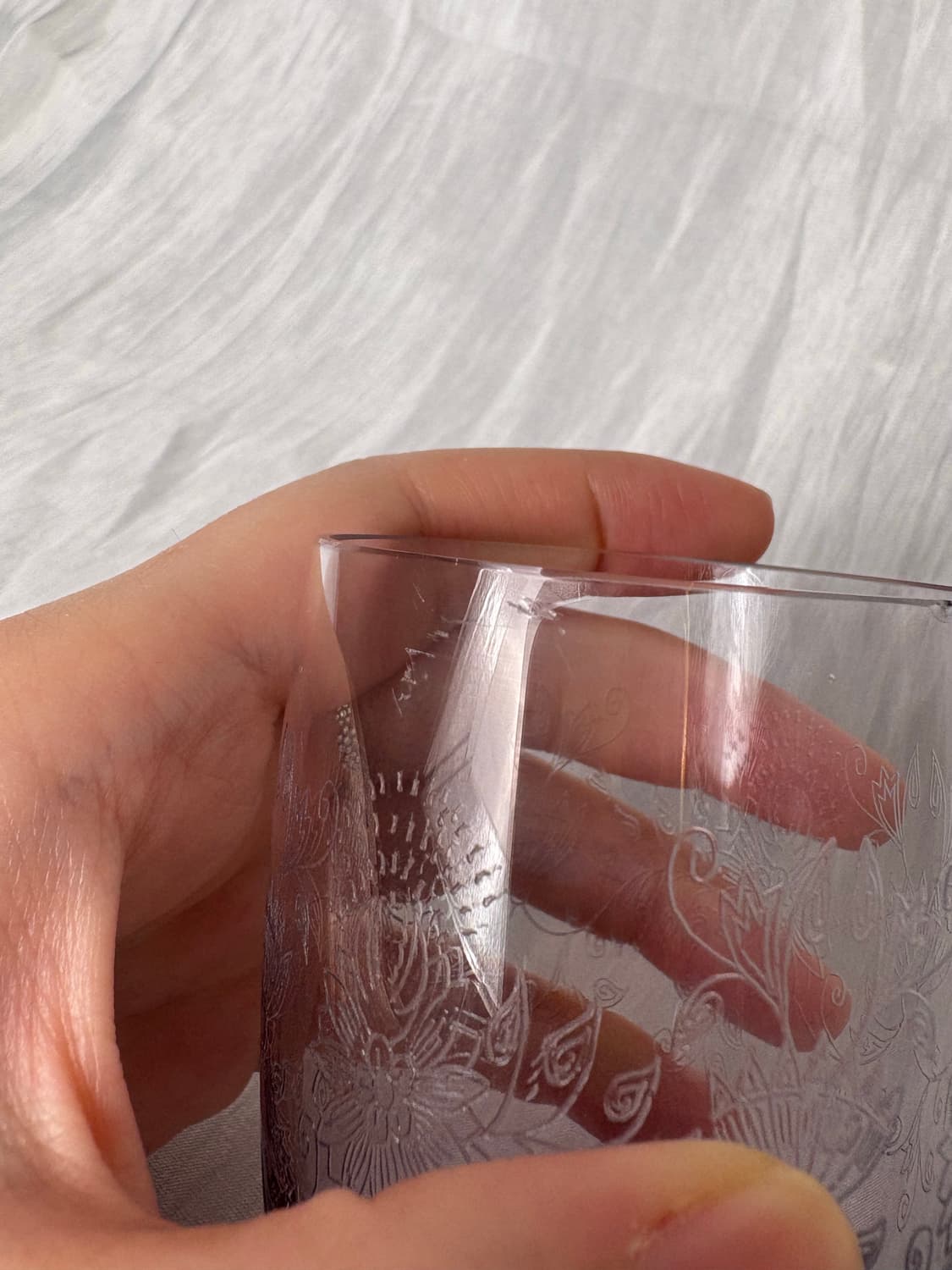 🔮Amethyst Floral Etched Tumbler 상품이미지5