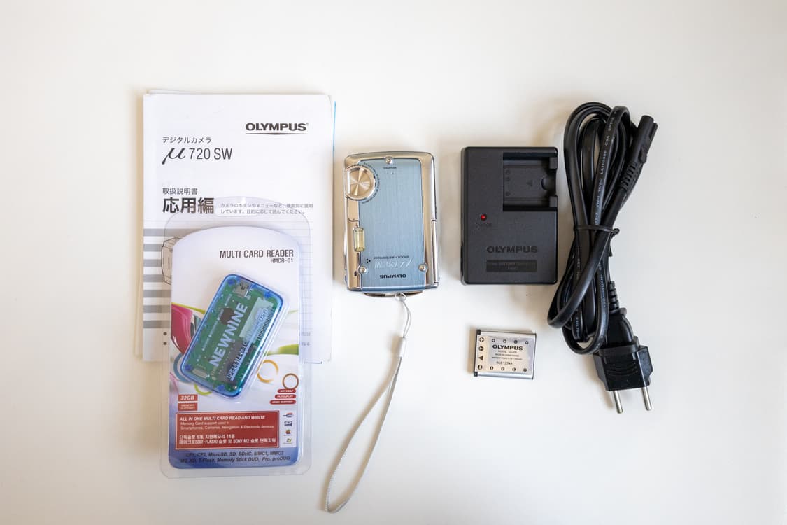 Olympus Mju 720SW / 빈티지 디지털 카메라  상품이미지9