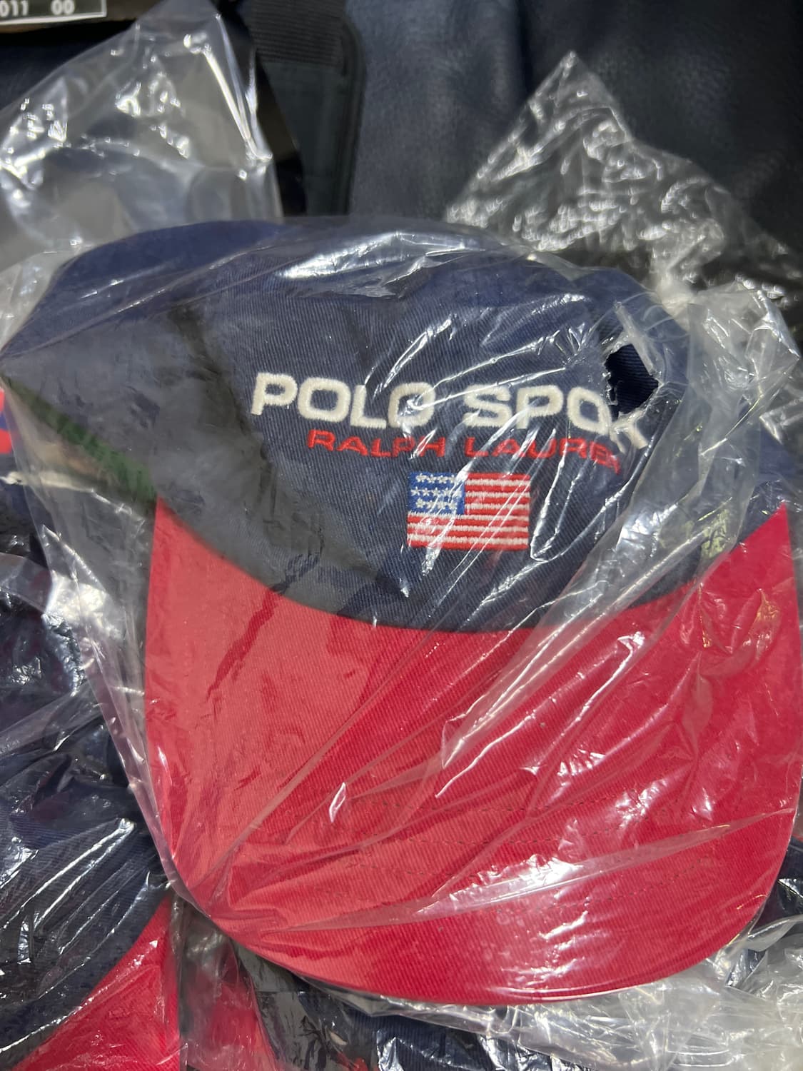 폴로스포츠 usa 투톤 캡 매장판 상품이미지2