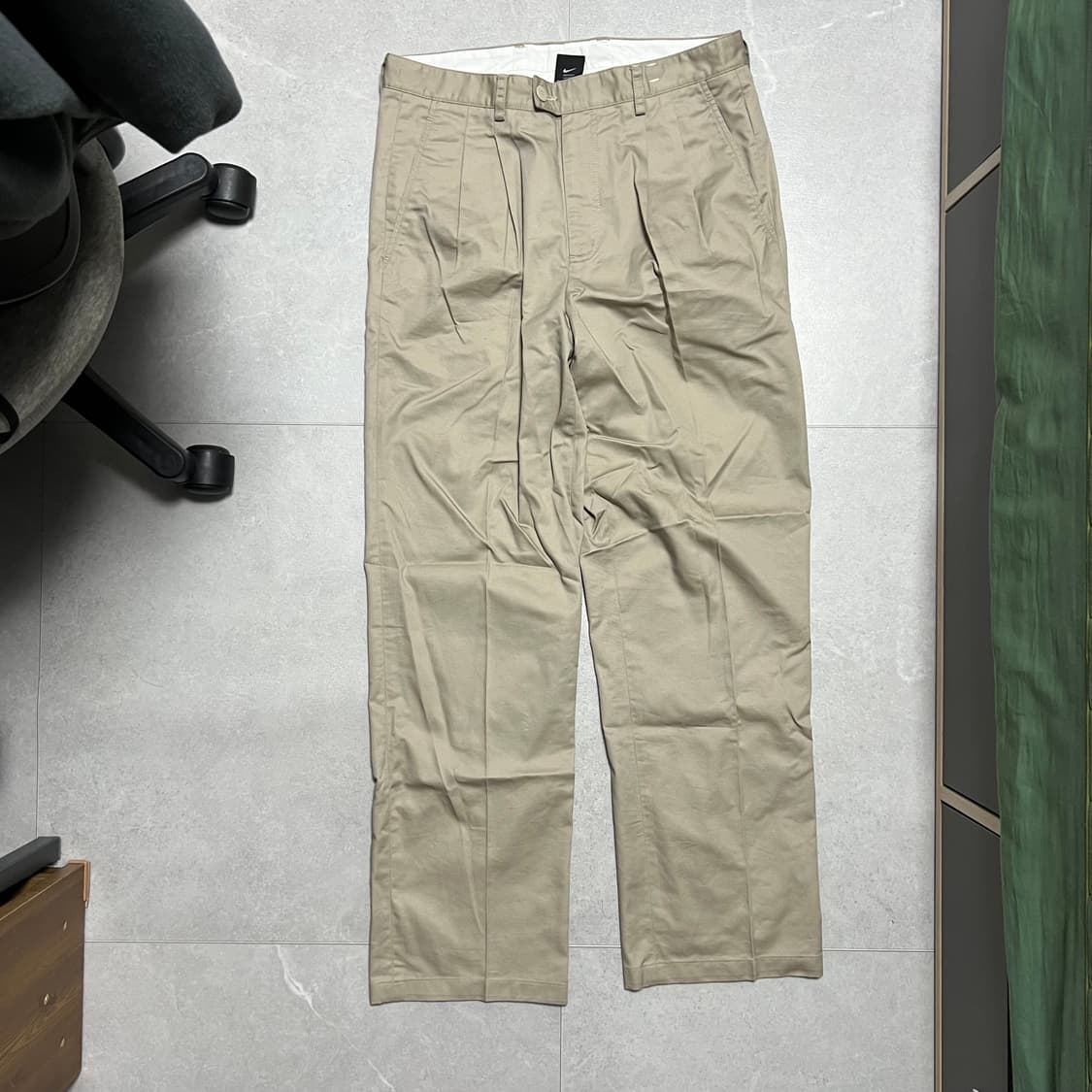 [34] 00s 나이키 치노팬츠 면바지 베이지 상품이미지2