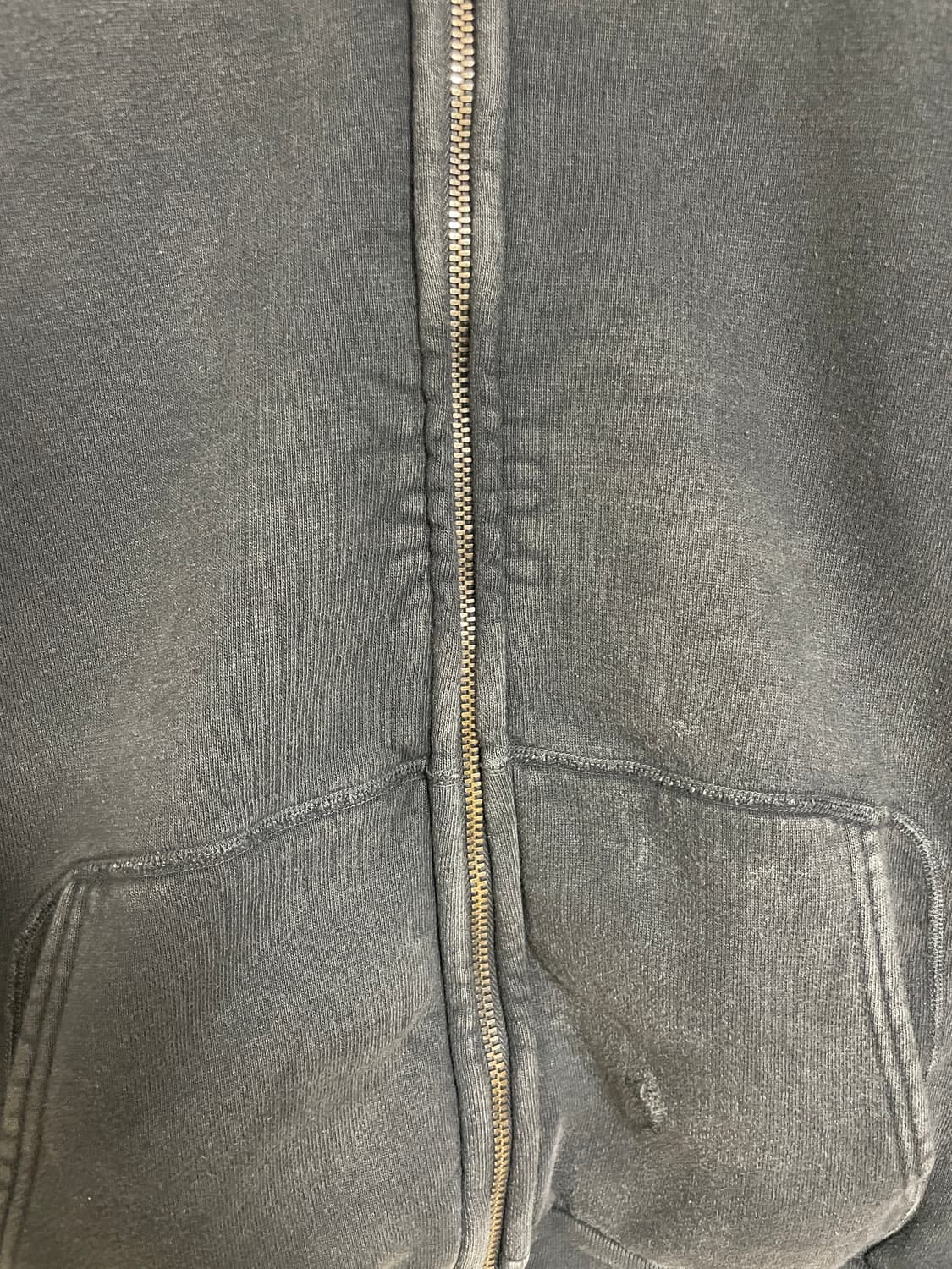 [3] 24aw 아프레쎄 후드집업 블랙 BIOTOP 별주 모델. 상품이미지3