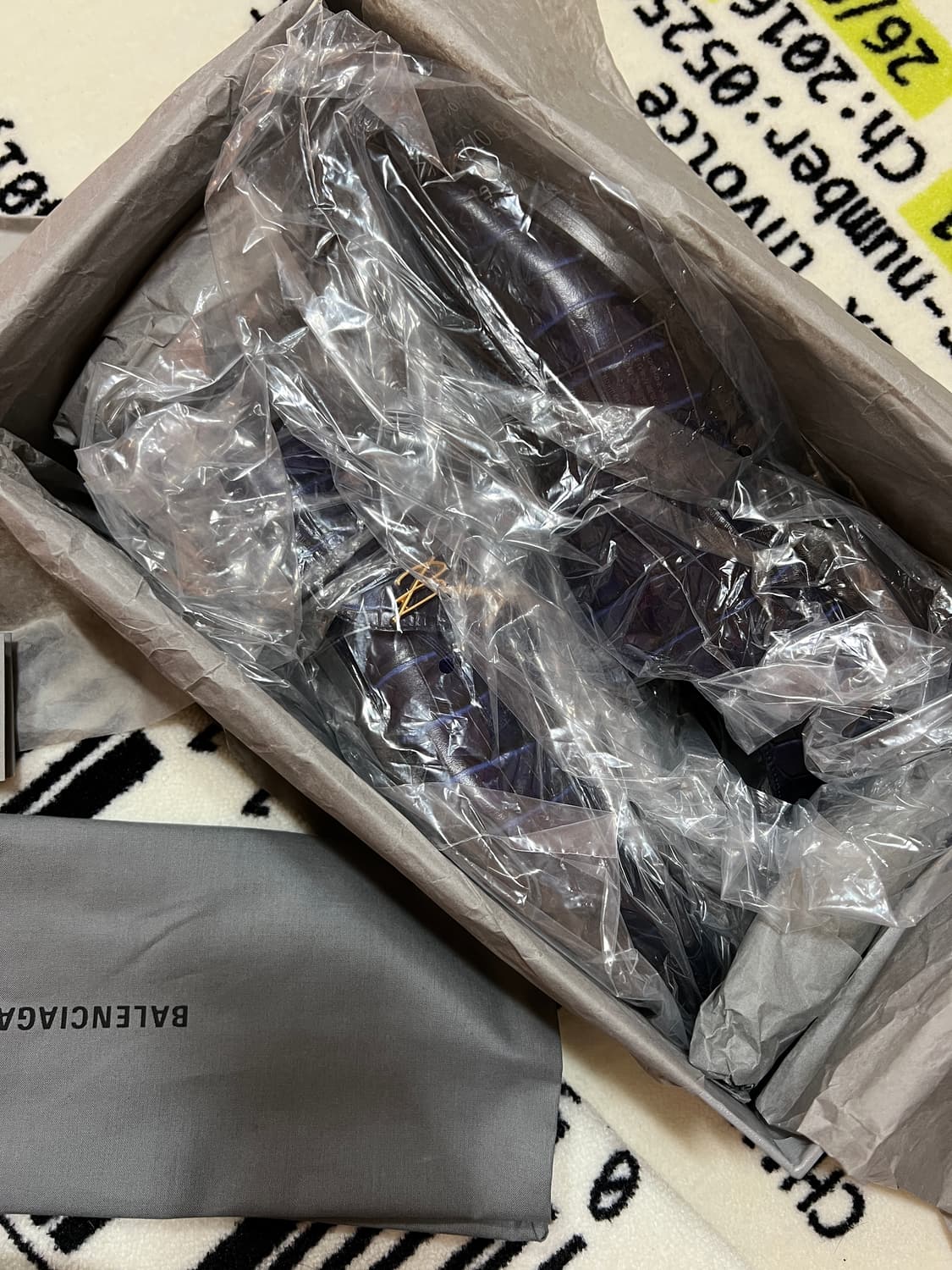 [40] 발렌시아가 시티이브닝 몽크스트랩 더비 블루 상품이미지2