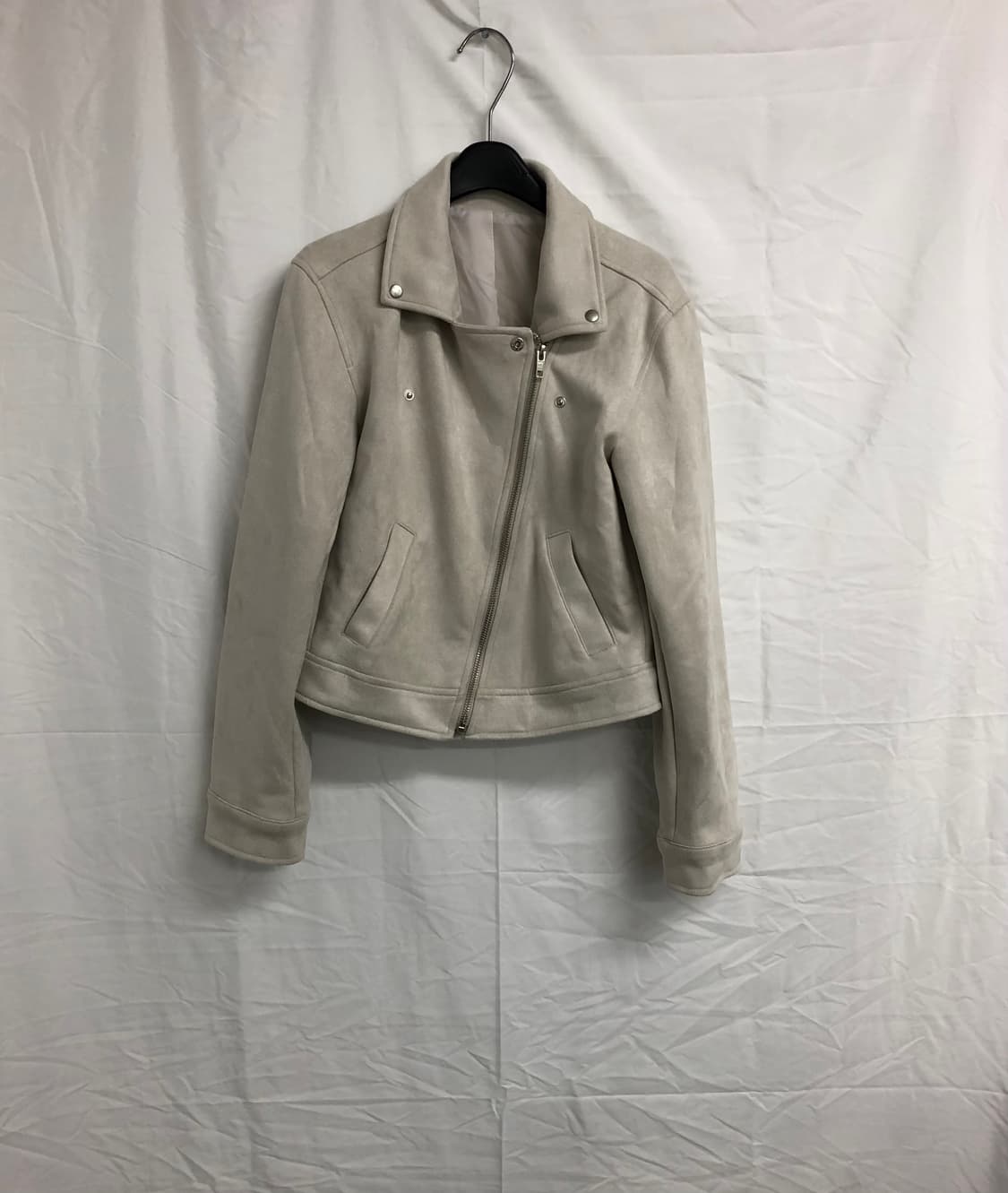 Wool Asymmetrical Zip Up 상품이미지1