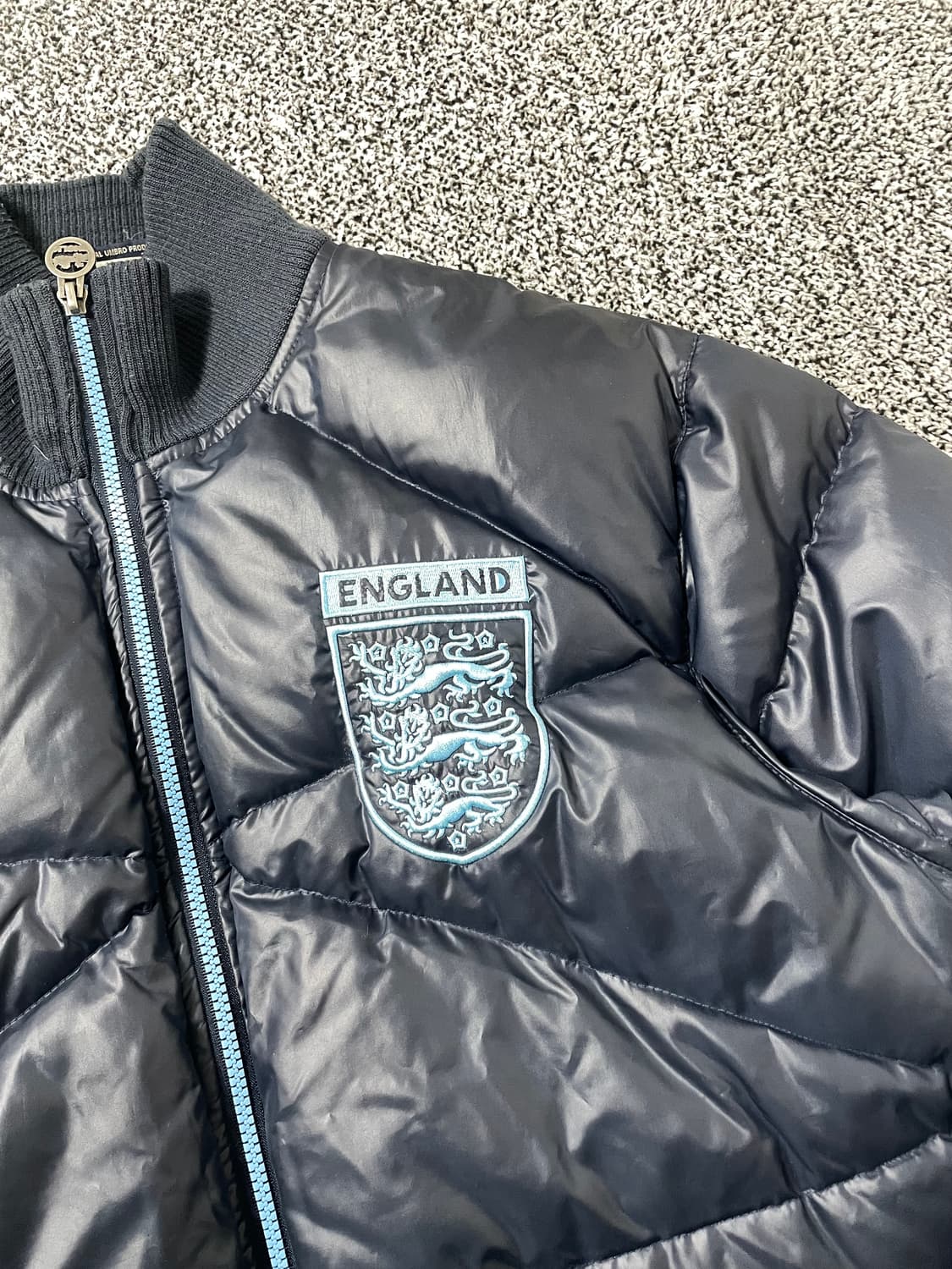 빈티지9. 엄브로 잉글랜드 국대 올드스쿨 쓰리라이언 경량 패딩 푸퍼 상품이미지2