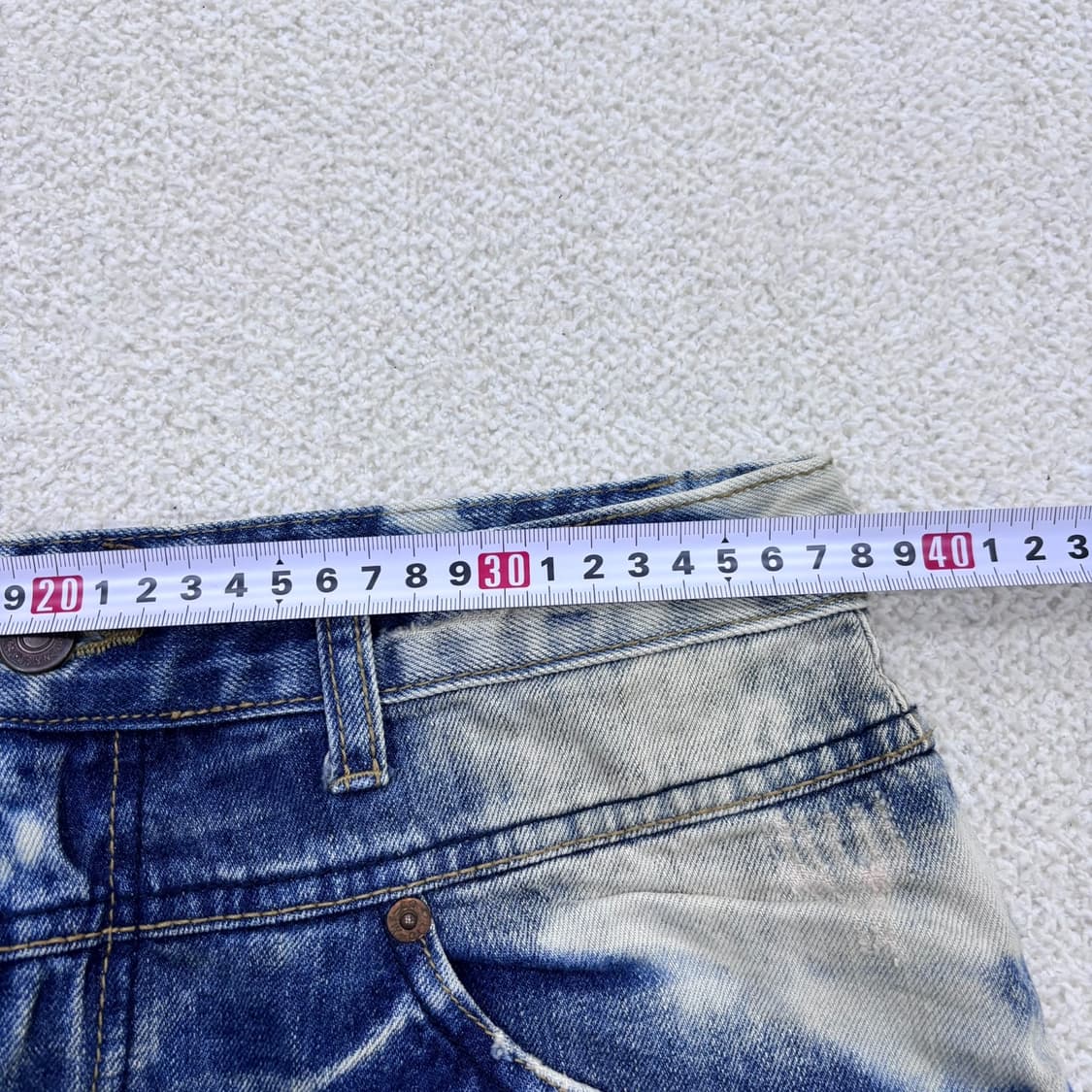 M 오짱데님 데님 반바지 0317E 상품이미지5