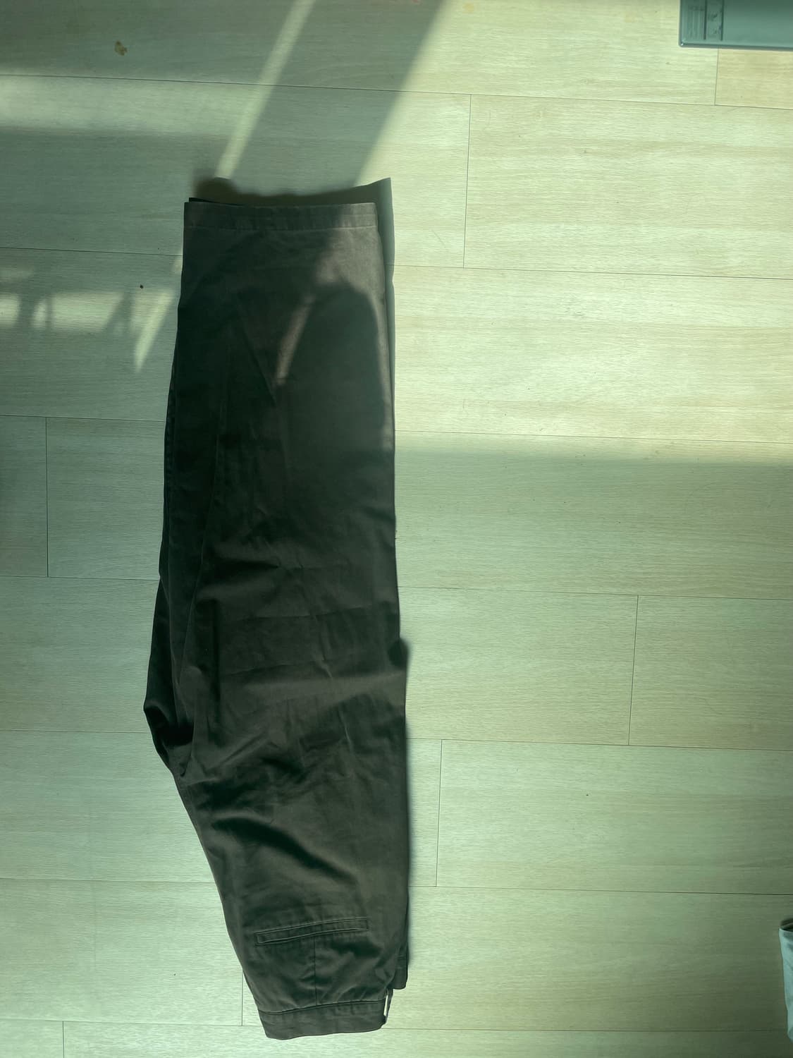 아트이프액츠 원턱 치노팬츠 브라운m 상품이미지2