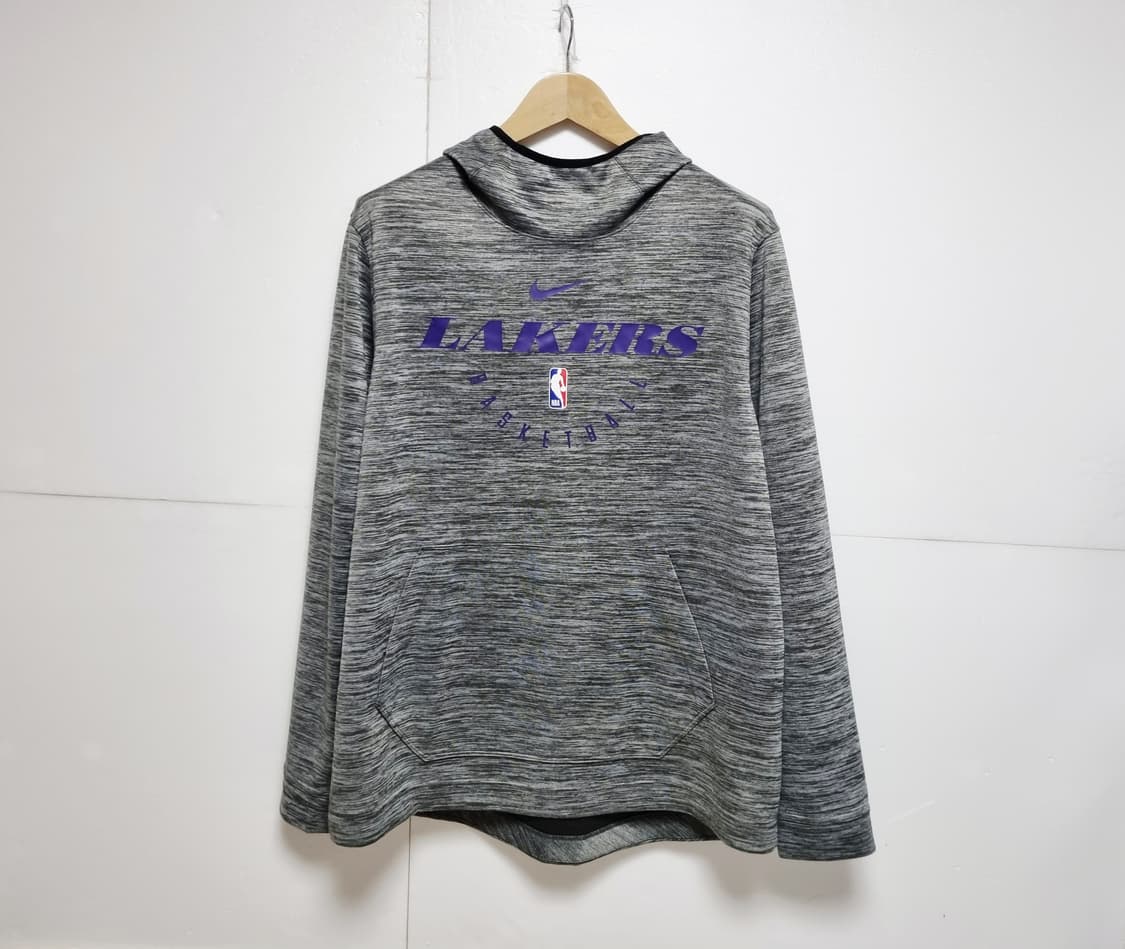 남성 빅사이즈 나이키 NBA LA LAKERS 레이커스 기능성 후드티 상품이미지10