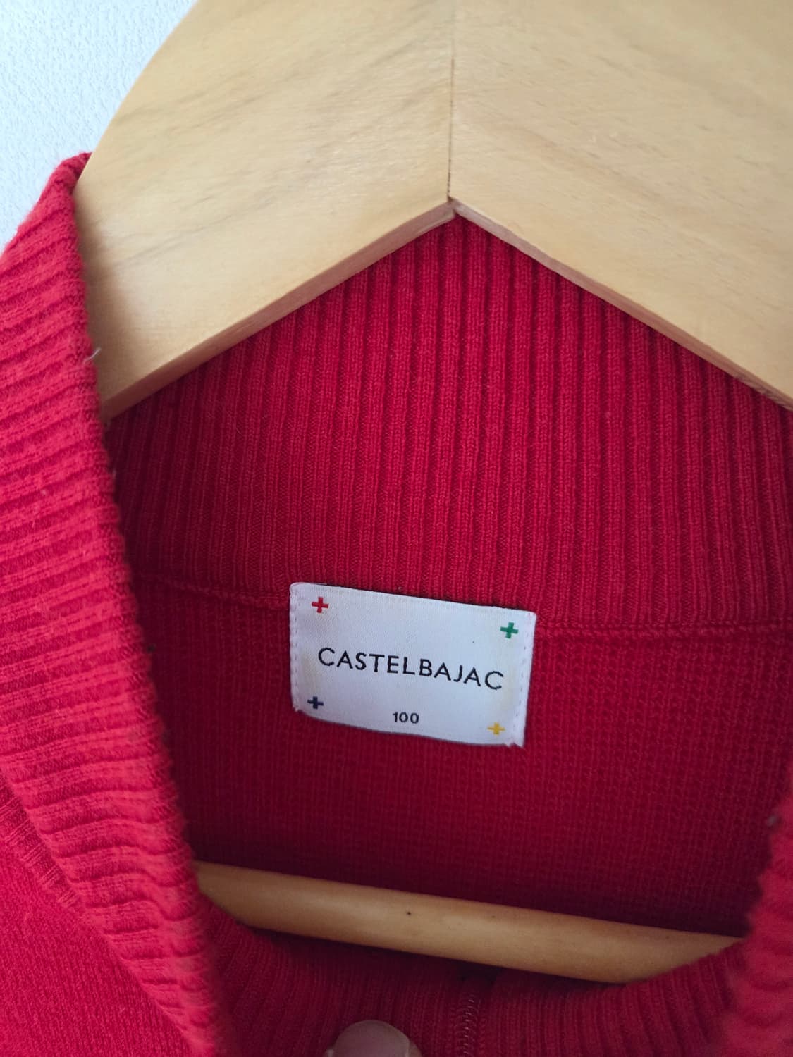 카스텔바작 레드 하프넥 니트(100사이즈) 상품이미지5