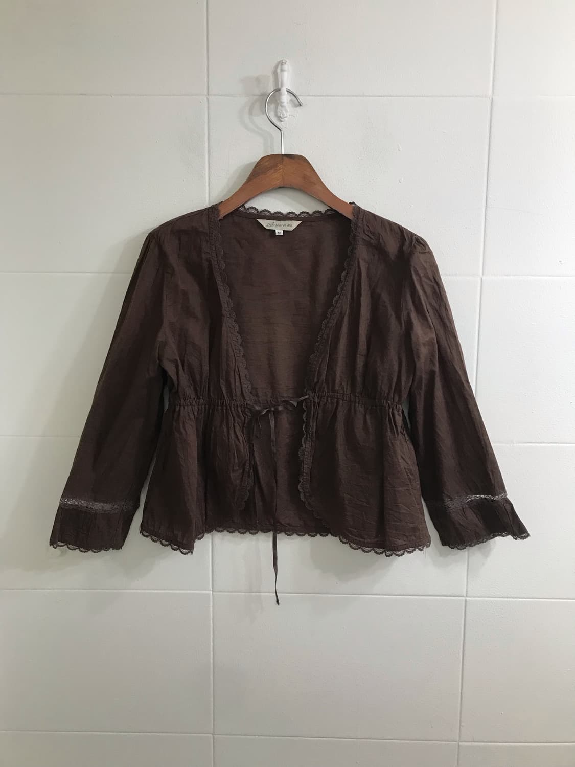 초코 브라운 모리 도트 니혼진 코디세트 상품이미지6