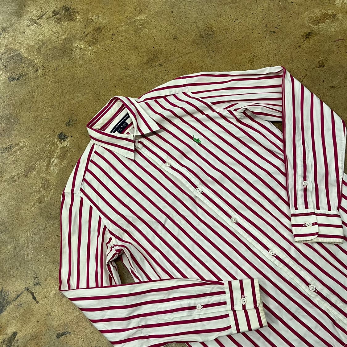 [정품/6] 폴로 랄프로렌 스트라이프 긴팔 셔츠 b17 상품이미지1