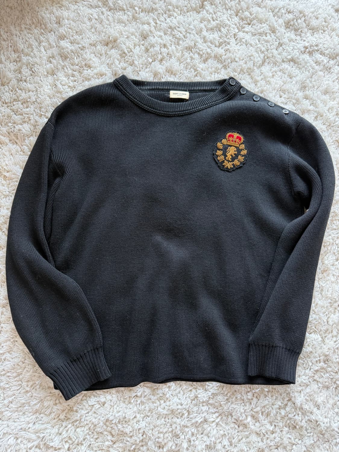 생로랑16 에디슬리먼 크레스트니트 상품이미지1