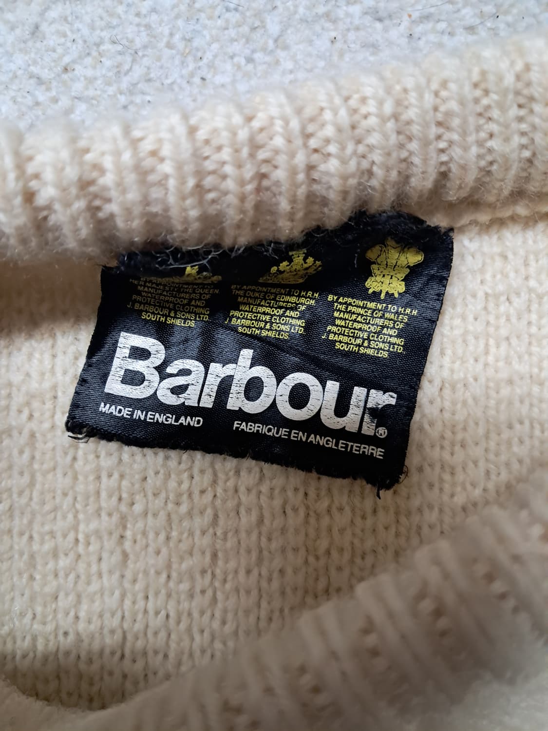 바버울케이블니트 상품이미지2