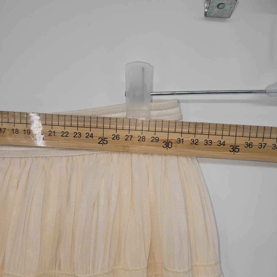 아이보리 캉캉 롱 스커트 상품이미지6