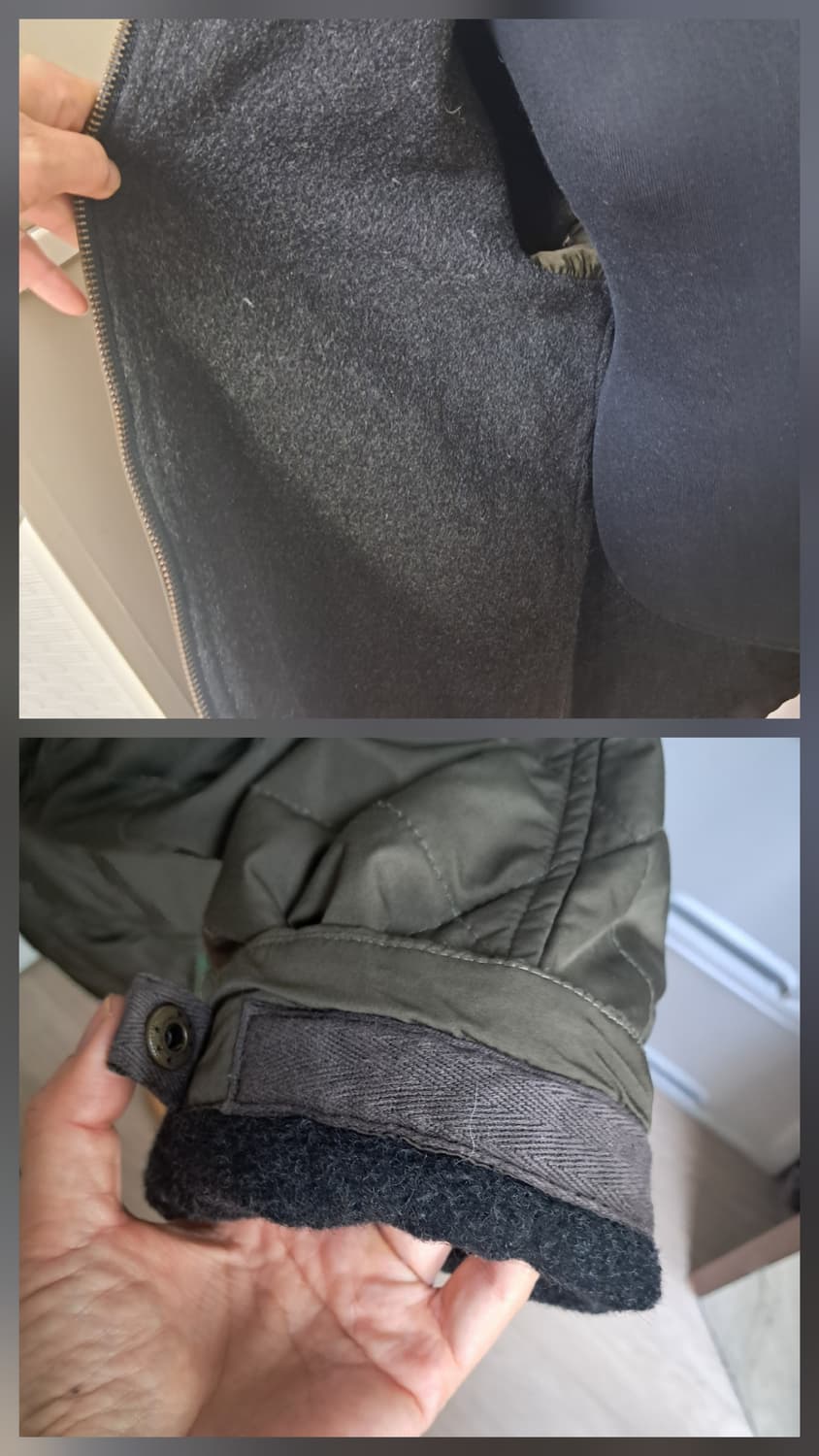 폴로 랄프로렌 남성퀼팅 후드 자켓 XL(내부 모 폴리스) 상품이미지5