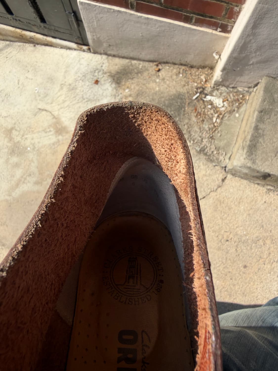 Clarks Originals 데저트부츠 브라운 레더 US6 상품이미지6