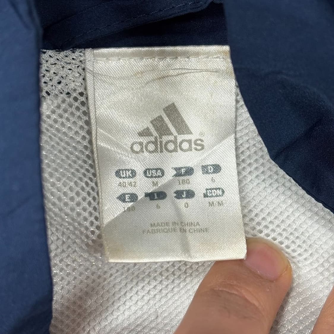 아디다스 삼선 배색 바람막이 V0491 상품이미지6