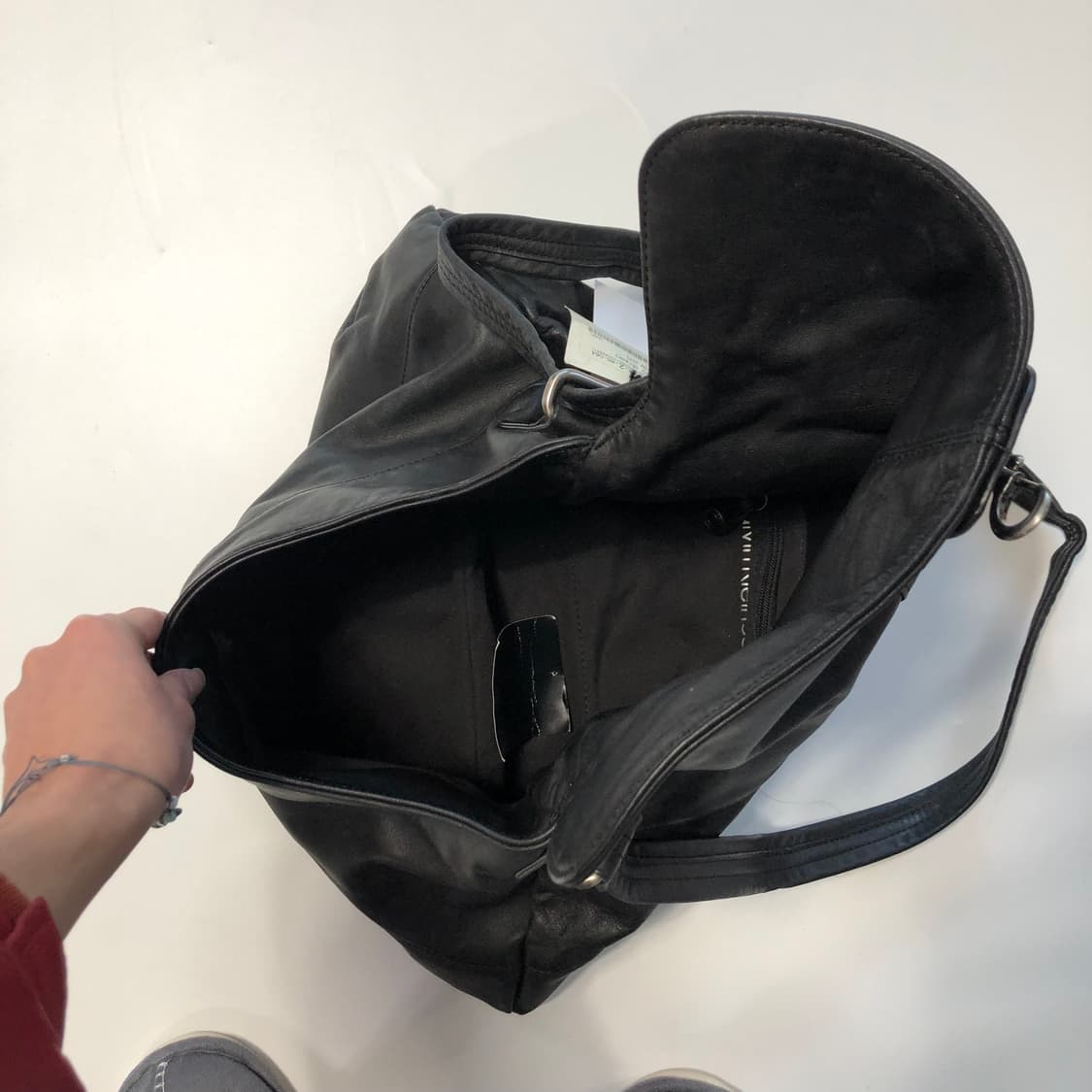 2000s 캘빈클라인 레더백 상품이미지6