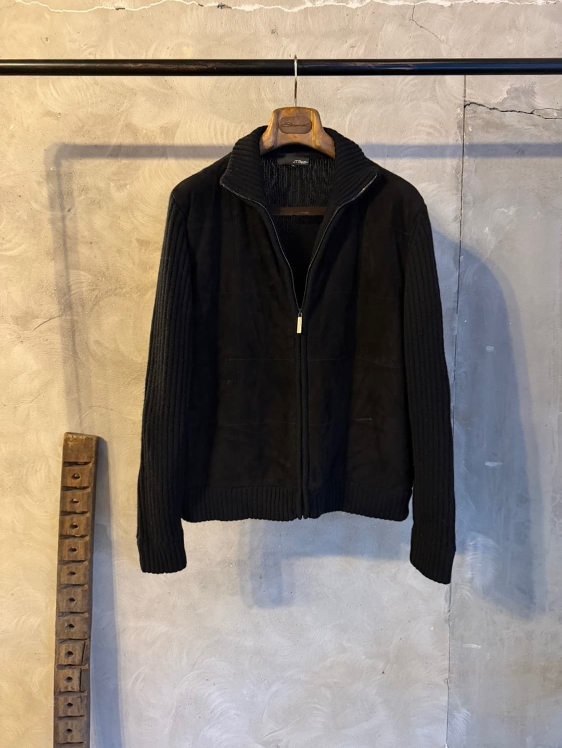 듀퐁 스웨이드 니트 집업 남성105 상품이미지4