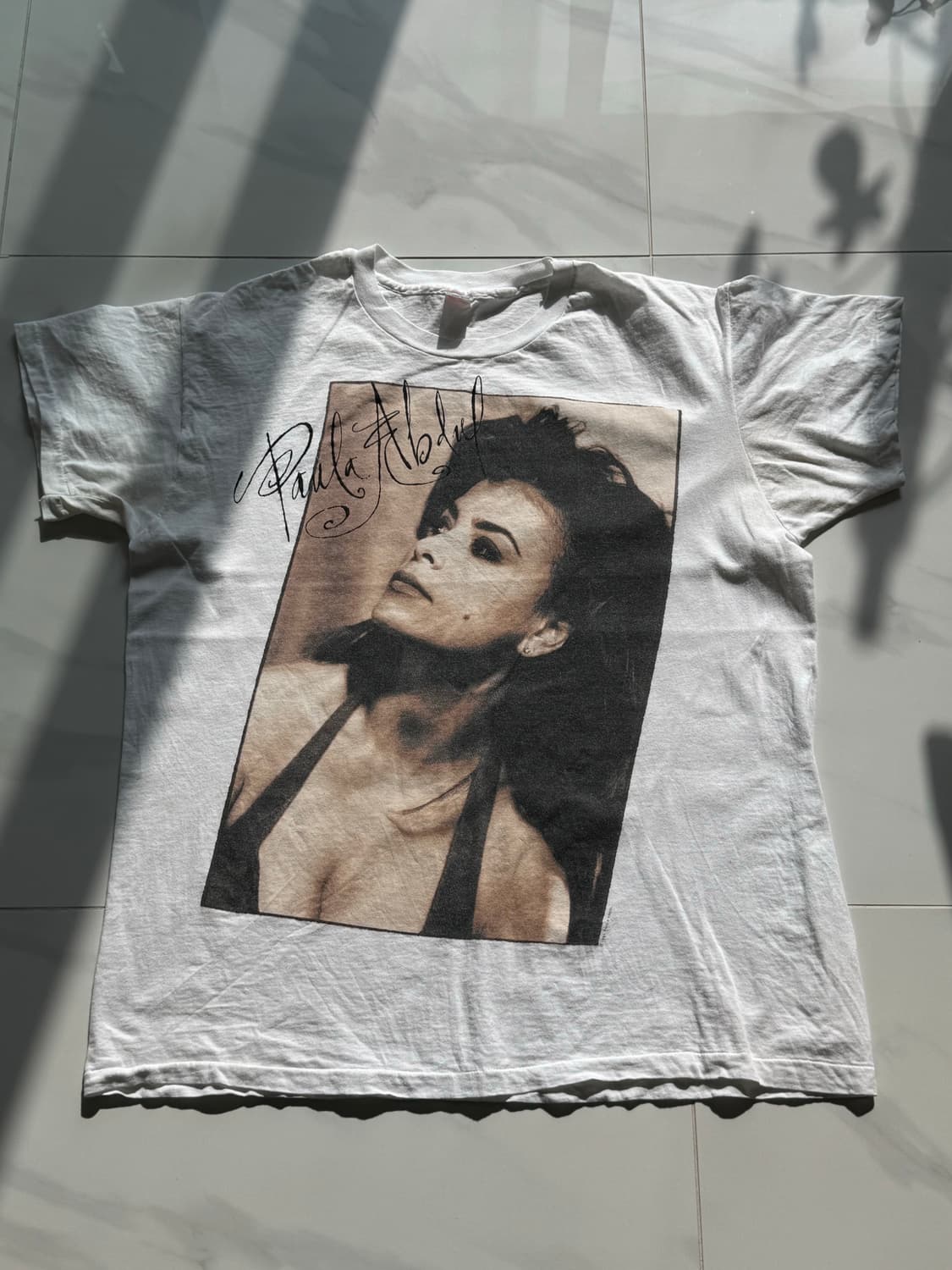 1991-92 Paula Abdul tour tee 상품이미지1