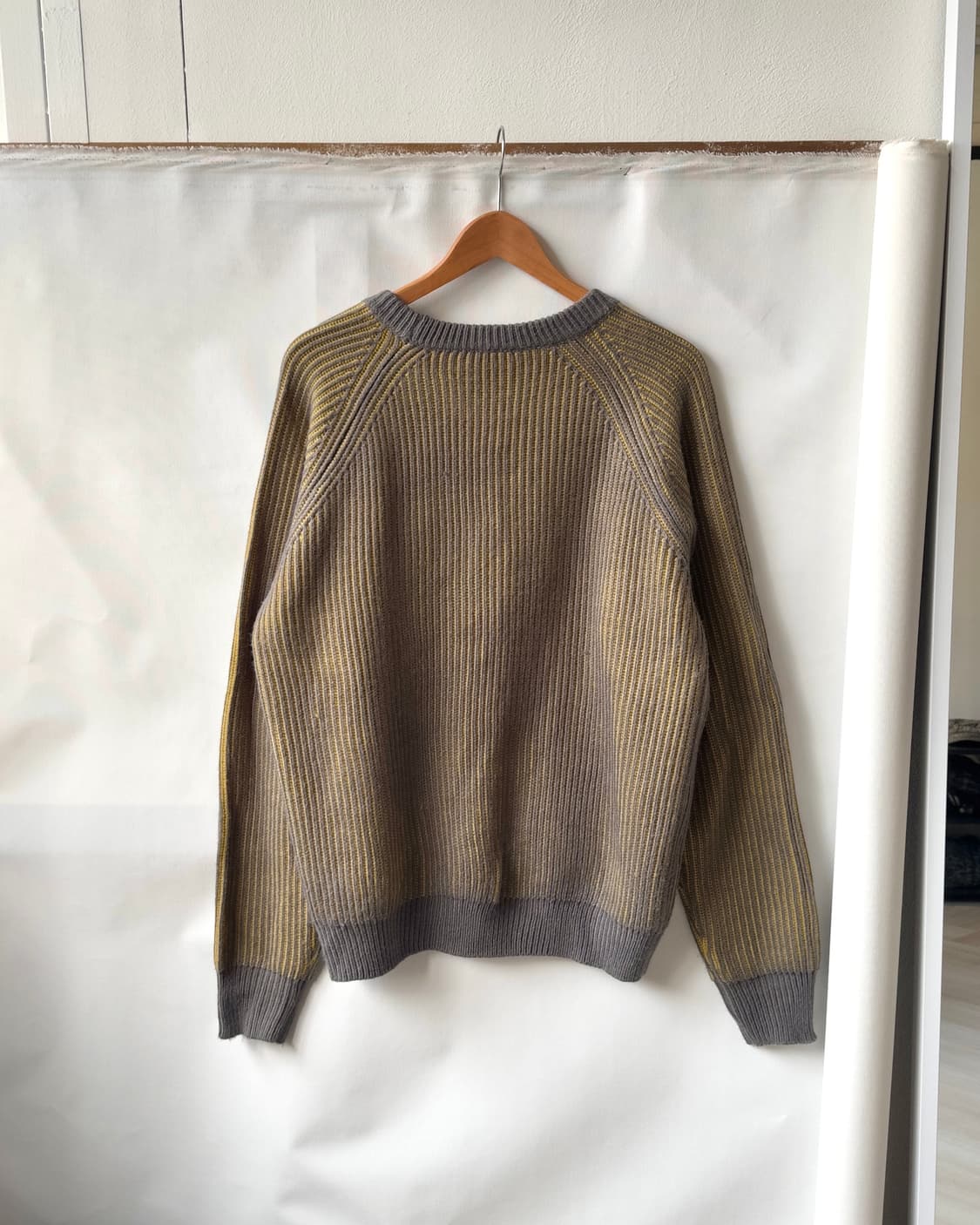 [vtg] stripe neck string knit   상품이미지5