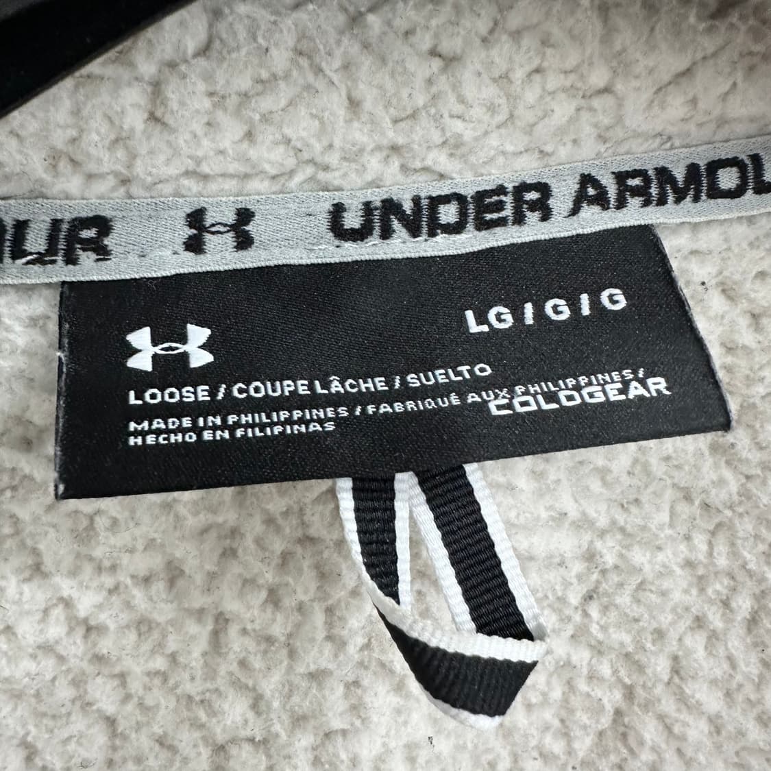 100 언더아머 남자 양털 뽀글이 점퍼 상품이미지4