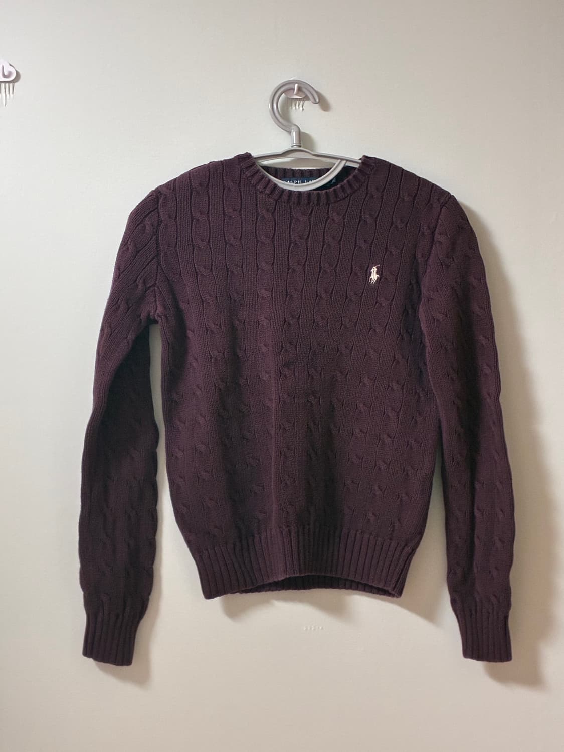 폴로 꽈베기 니트  상품이미지1