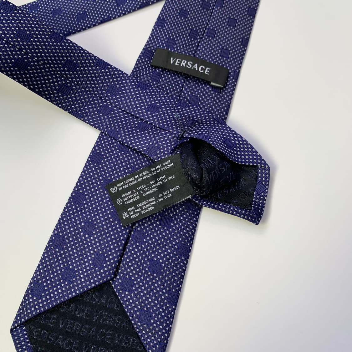 베르사체(VERSACE) 신형라벨 이태리 100실크 명품넥타이 7.5cm 상품이미지8