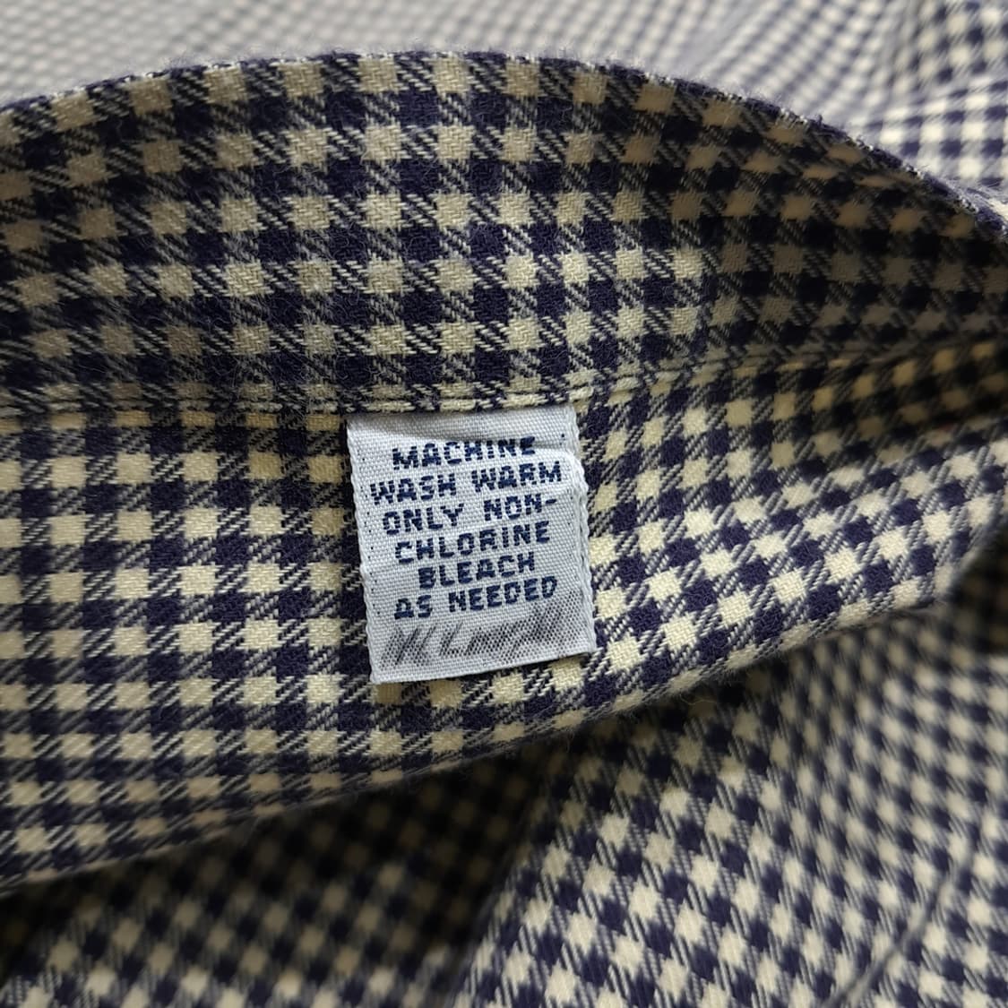 CL251 LT 폴로 90s 코튼 모노 마이크로체크 셔츠 남방 상품이미지5